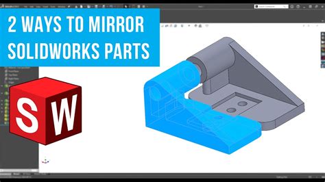 how to mirror sheet metal in solidworks|solidworks create mirrored part configuration.